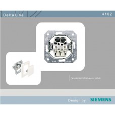4102 Siemens Delta Line - mecanism intrerupator dublu 